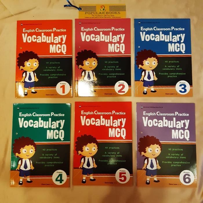 

English Classroom Practice Vocabulary MCQ ( P1-P6 ) - Primary 1