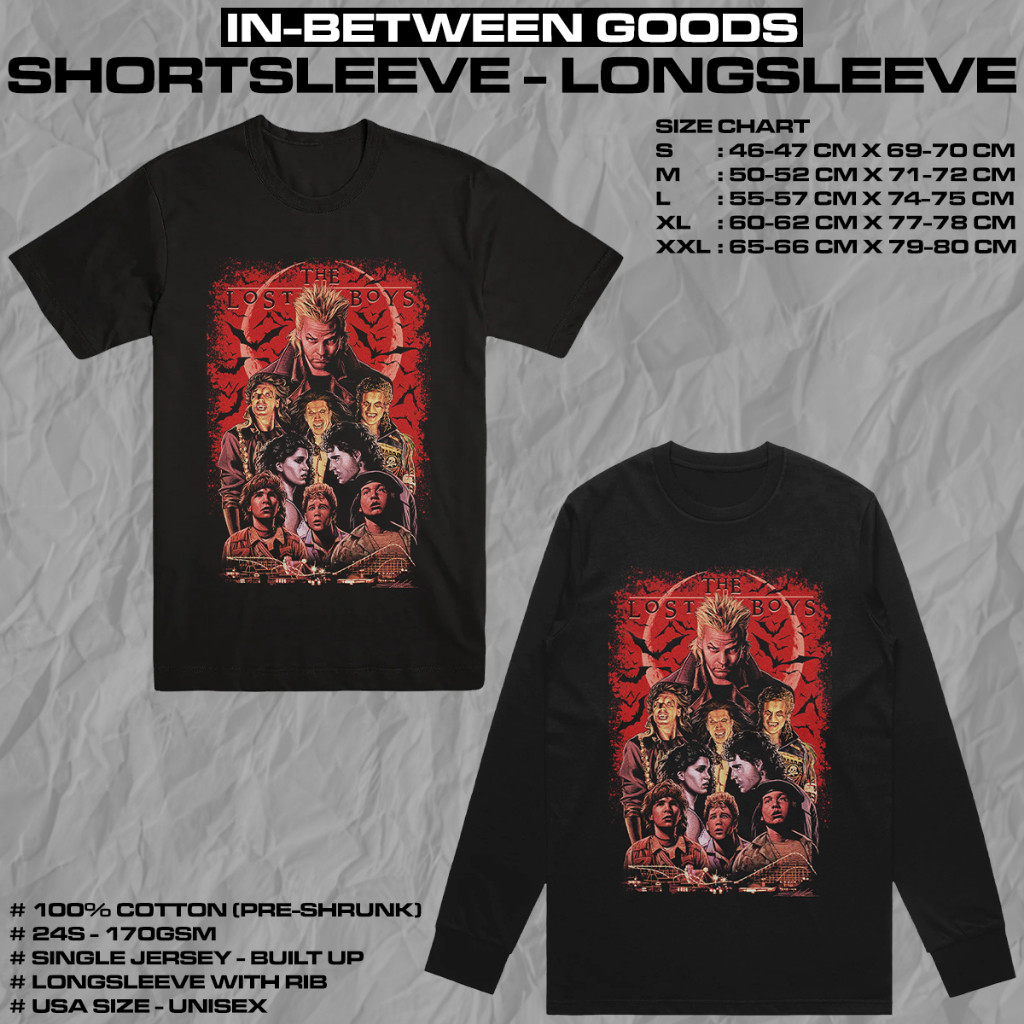 THE LOST BOYS - CHARACTER | T-SHIRT | LONGSLEEVE | MOVIE MERCH