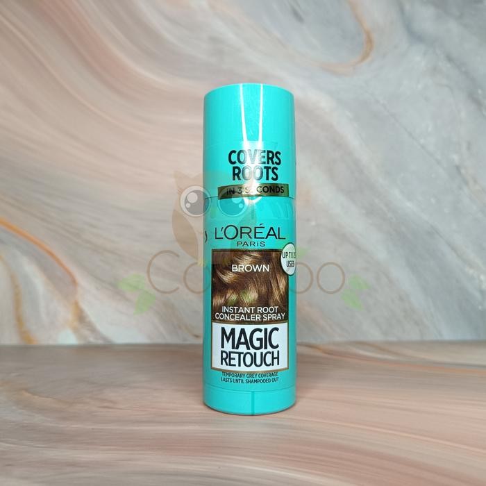 L'Oreal Loreal Paris Instant Root Concealer Spray Magic Retouch Hair - Brown