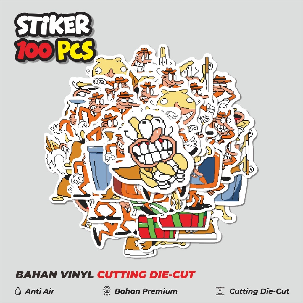 

Terbaru! 50 pcs Stiker Pizza Tower V26 Dekorasi Lucu Kreatif untuk Notebook, Skateboard, HP