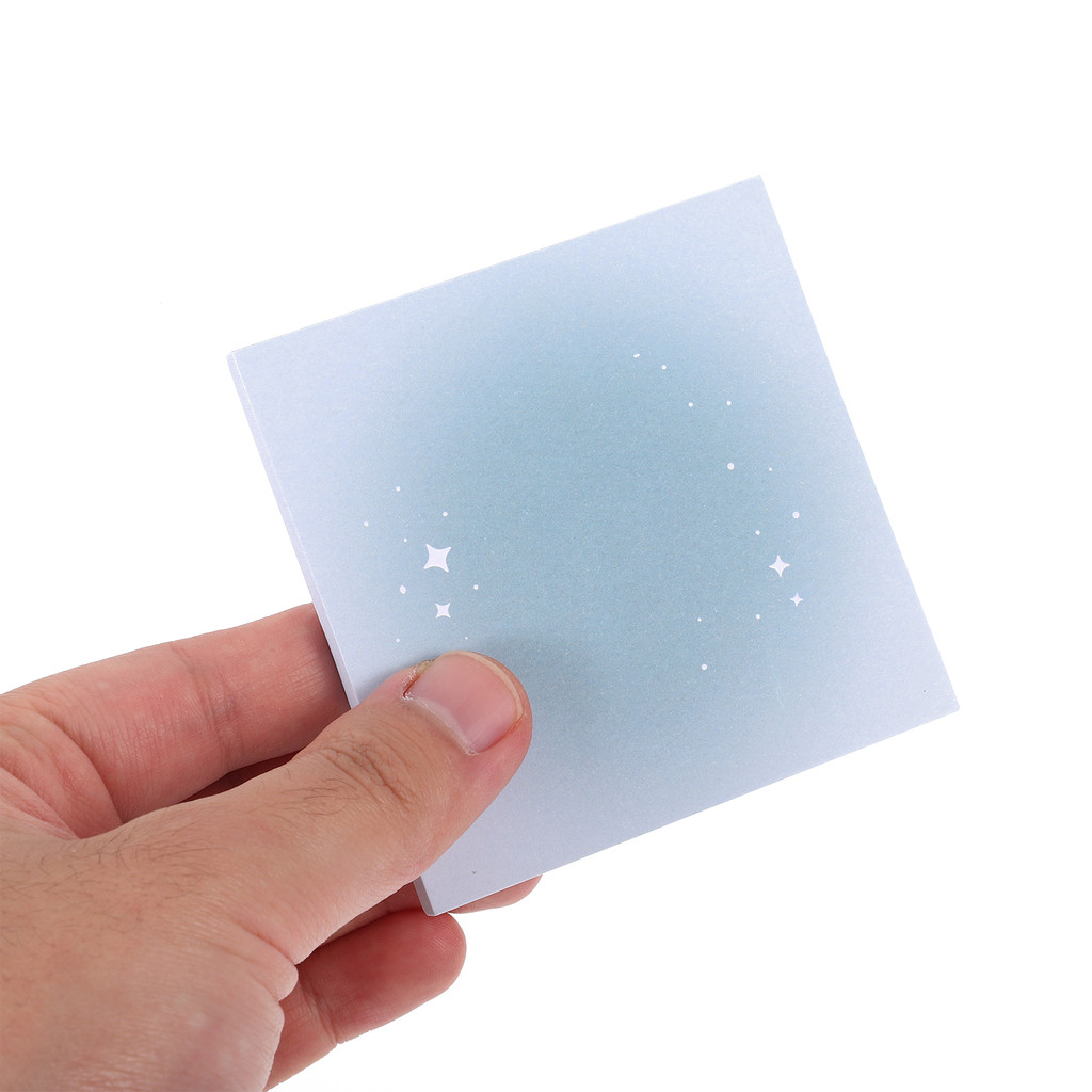 

Gradient Color Memo Pad Cute Note Pads Thick Paper Nonstick Portable Blank Notepad Student Office Planner Scheduling