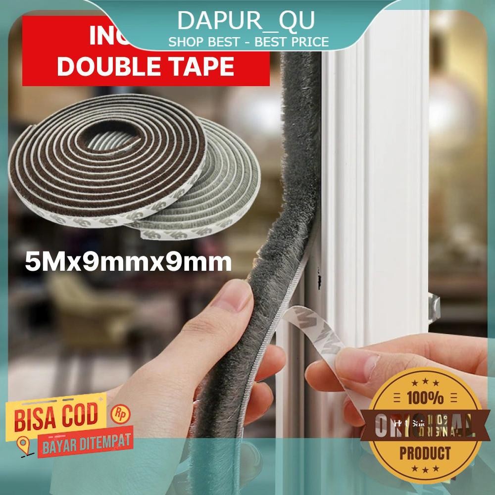 

DAPUR_QU GANCHUN Lis Strip Pintu Door Noise Insulation Dusting Tape - KK-061