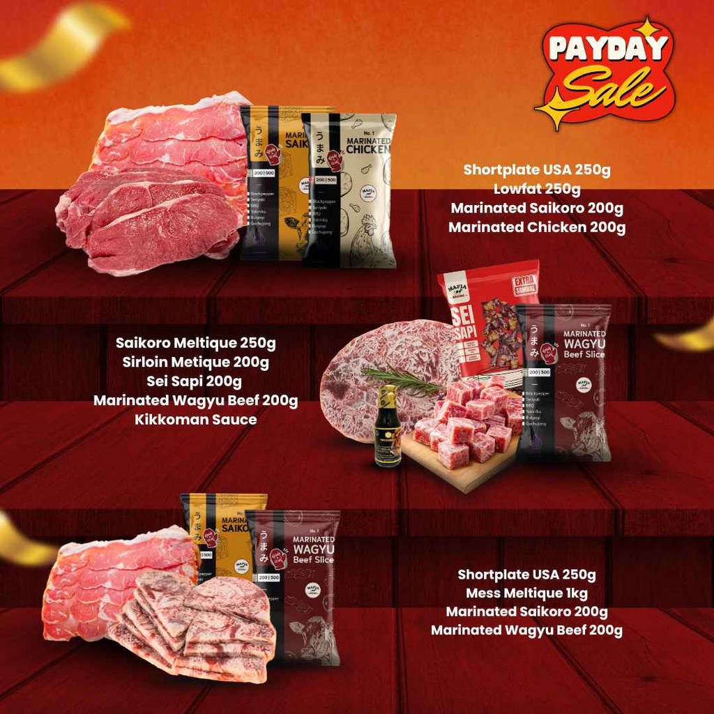 

[Mafia Daging] Paket 2 Payday Sale Agustus