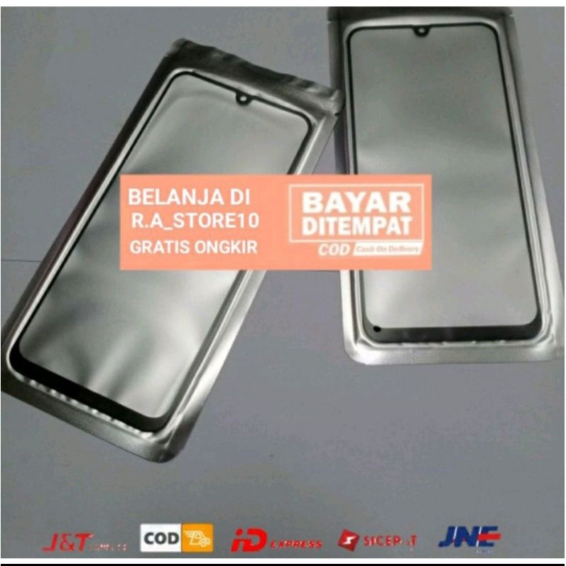 Kaca Lcd + Lem Oca Samsung Galaxy A50 2019 A505 A507 Kaca Depan Kaca Touchscreen Glass Lcd Ts TC Ori