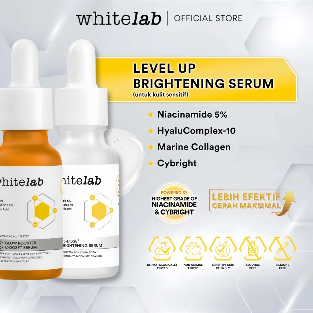 【NEW & READY】Whitelab C-Dose+ Brightening Serum glow booster serum vitamin c c dose whitelab WHITELA