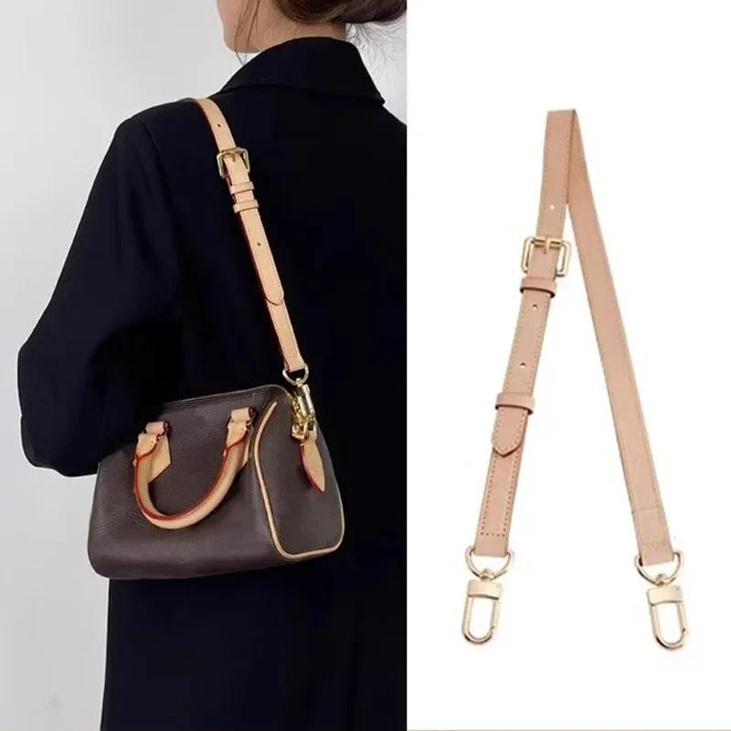 Bag Strap For LV Speedy 20 25 30 Shoulder Strap Checkerboard Bag Lining Canvas Messenger Bag With Mo