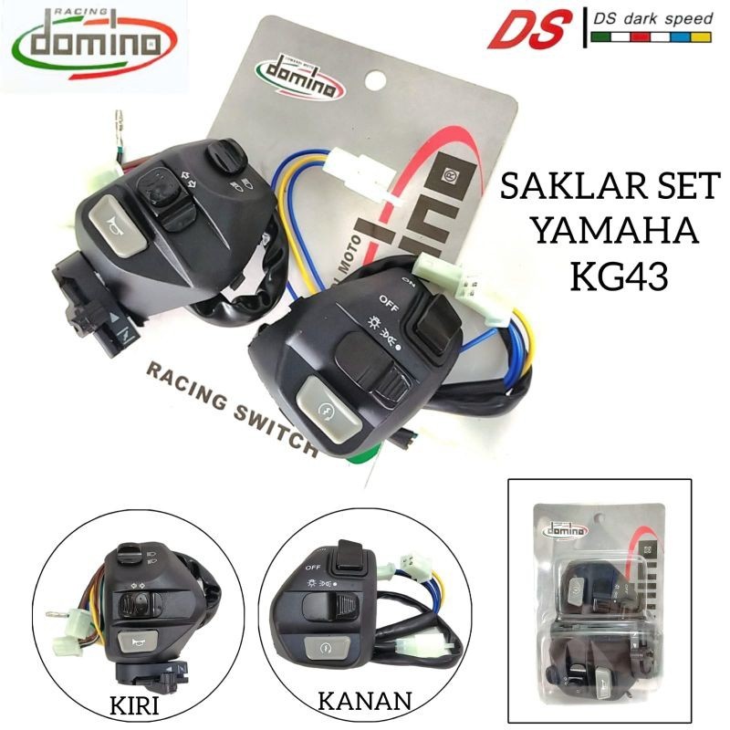 saklar  Yamaha Mio full set kiri kanan domino