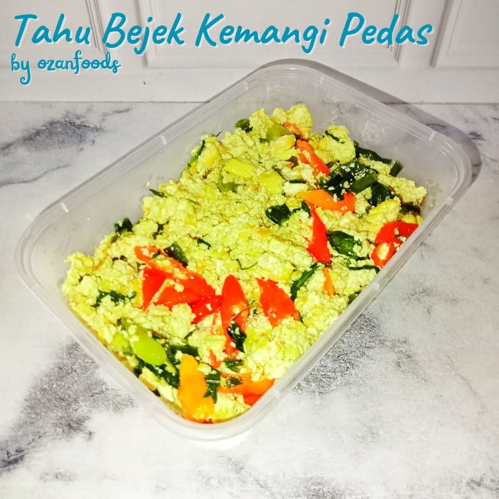 

Tahu Bejek Kemangi Pedas