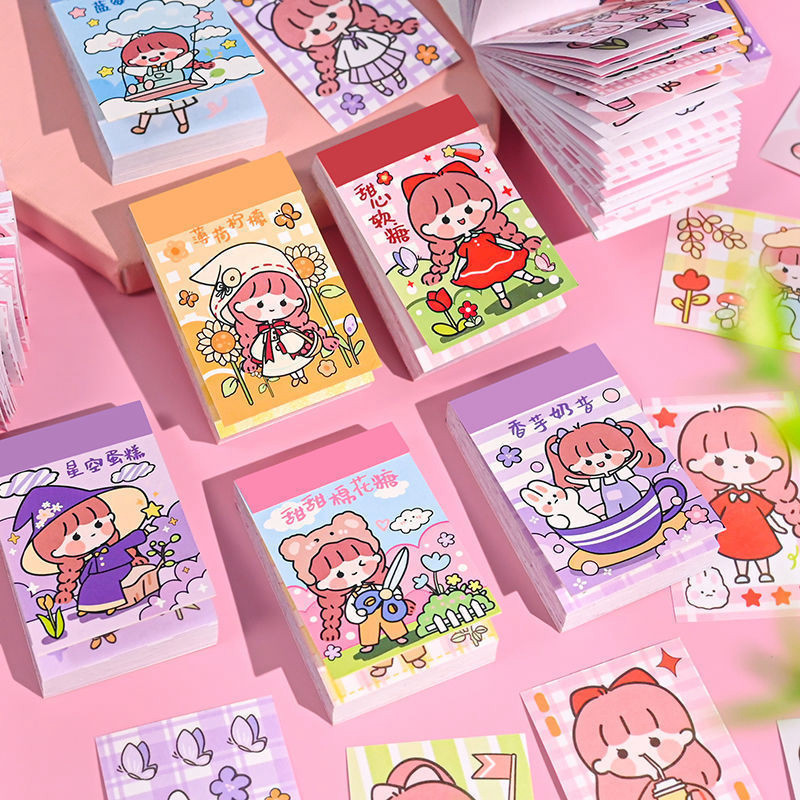 

ACEH.ANL 130915 Stiker Buku Momo Mini 24 Lembar Sticker Note Book Washi Karakter Lucu Diary DIY Jurnal Planner Dekorasi Scrapbooking Alat Tulis Sekolah