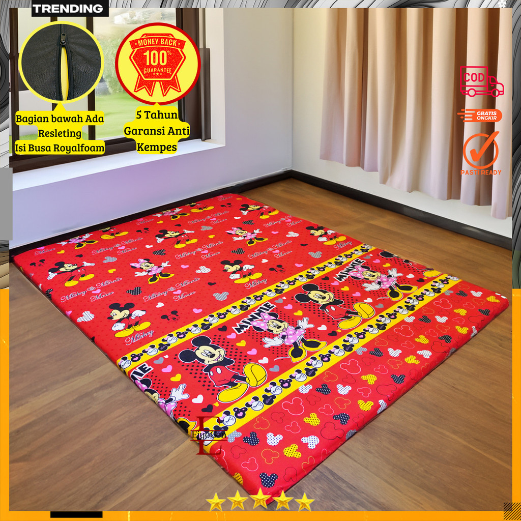 Kasur Busa Motif Tebal Motif Karakter ROYAL karpet import