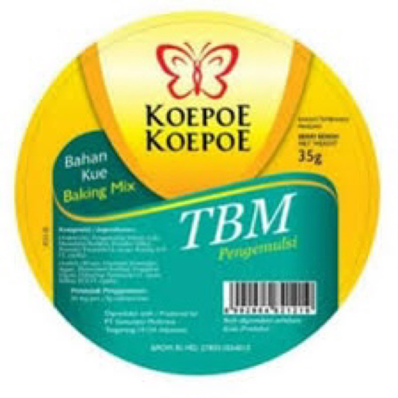 

GRATIS ONGKIR - TBM KOEPOE KOEPOE 35GR