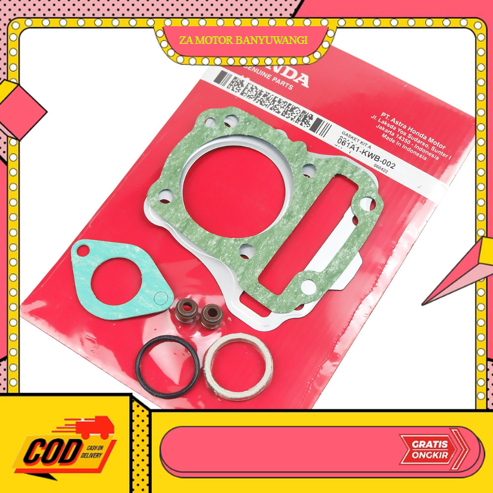 Top Set Paking Blok Mesin Honda Blade & Revo 110 KWB Part sepeda motor