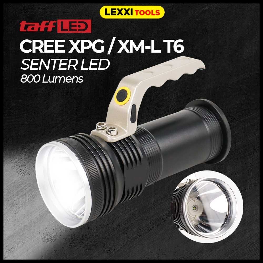 Senter LED Camping Super Terang Cree XPG / XM-L T6 800 Lumens - TaffLED Cheng Ming 3405