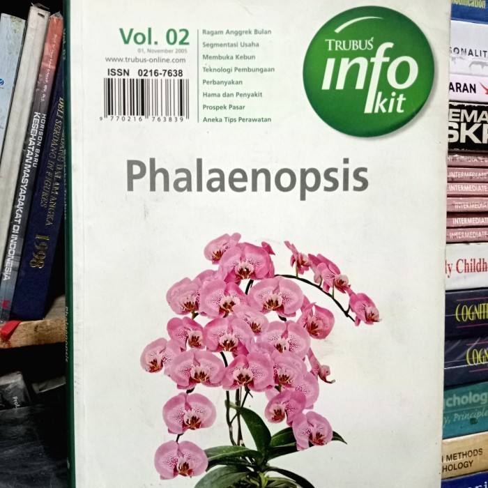 

Buku Ragam Anggrek Bulan Phalaenopsis Original