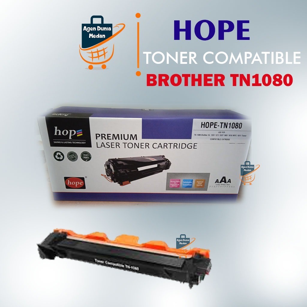 Toner Cartridge Compatible BROTHER HOPE TN-1080 TN1080