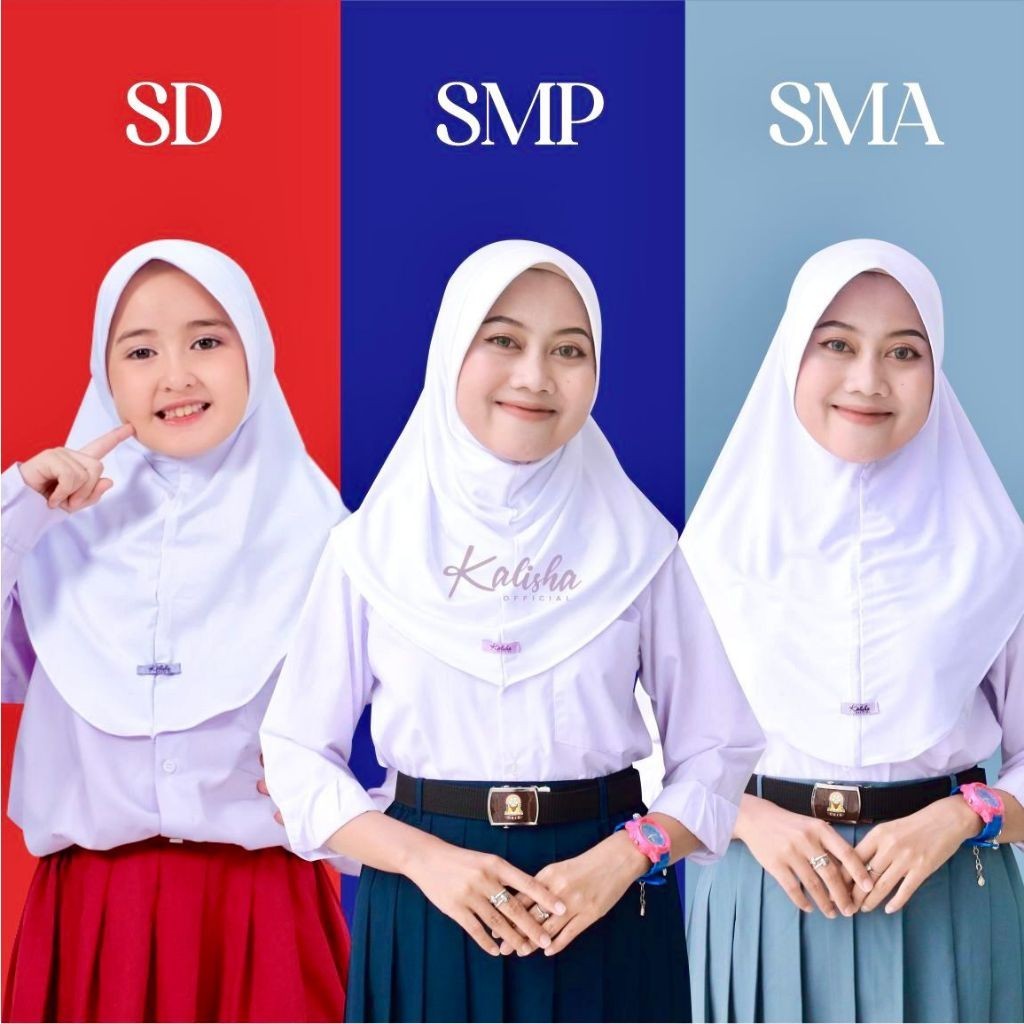 Hijab Anak Sekolah Instan SD SMP SMA
