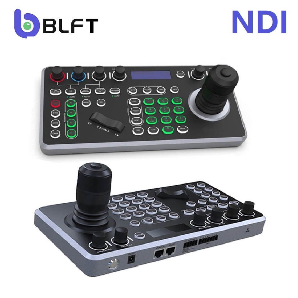 4D ndi Keyboard controller for live events broadcasting livestream equipment IP controller ndi ptz c