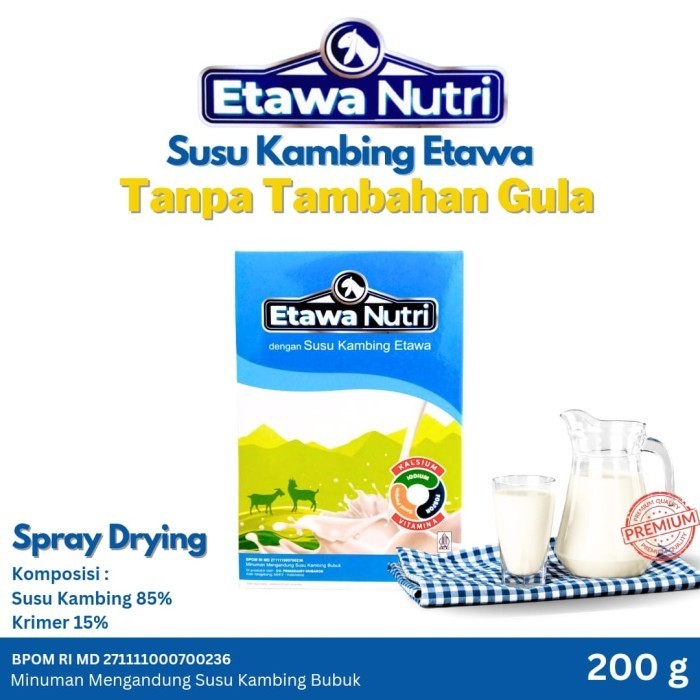 

Susu Kambing Etawa Nutri Asli Tanpa Tambahan Gula Original Promo