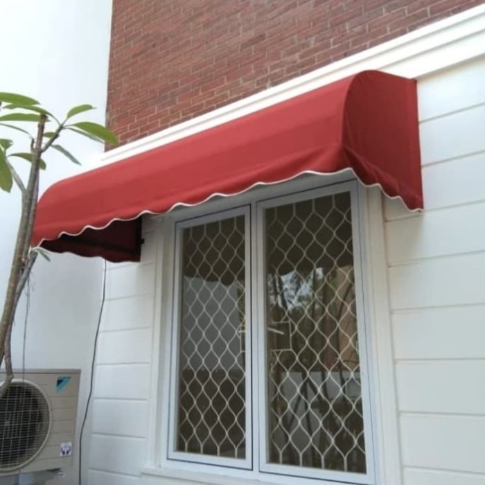 Kanopi auning model lengkung cantik