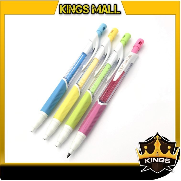 

KINGs - S6269 Pensil Mekanik Warna Pastel / Alat Tulis Sekolah Pensil Mekanik Lucu
