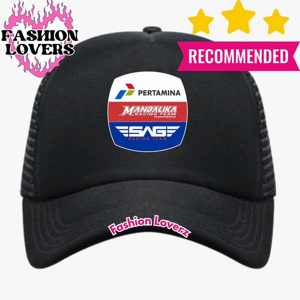 Fashion Loverz Topi Trucker SIRKUIT MANDALIKA - Topi Distro SIRKUIT MANDALIKA Logo - Topi SIRKUIT MA