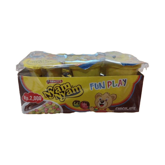 

Arnott's Nyam Nyam Rice Bubble Puff Fun Play 11g Isi 12pcs Cemilan Murah dan Enak