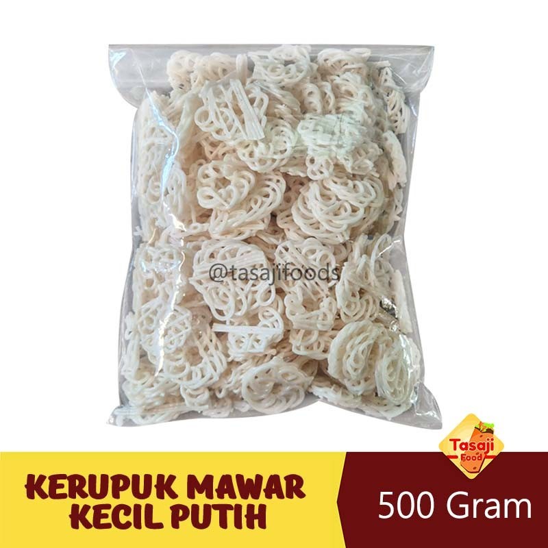 

Kerupuk Mawar Kecil Putih 500gr Kerupuk Mentah