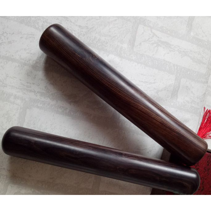 

Top quality Ebony Rosewood Solid wood Health bars Tai chi ruler stick solid wood ruler taiji stick kung fu rod