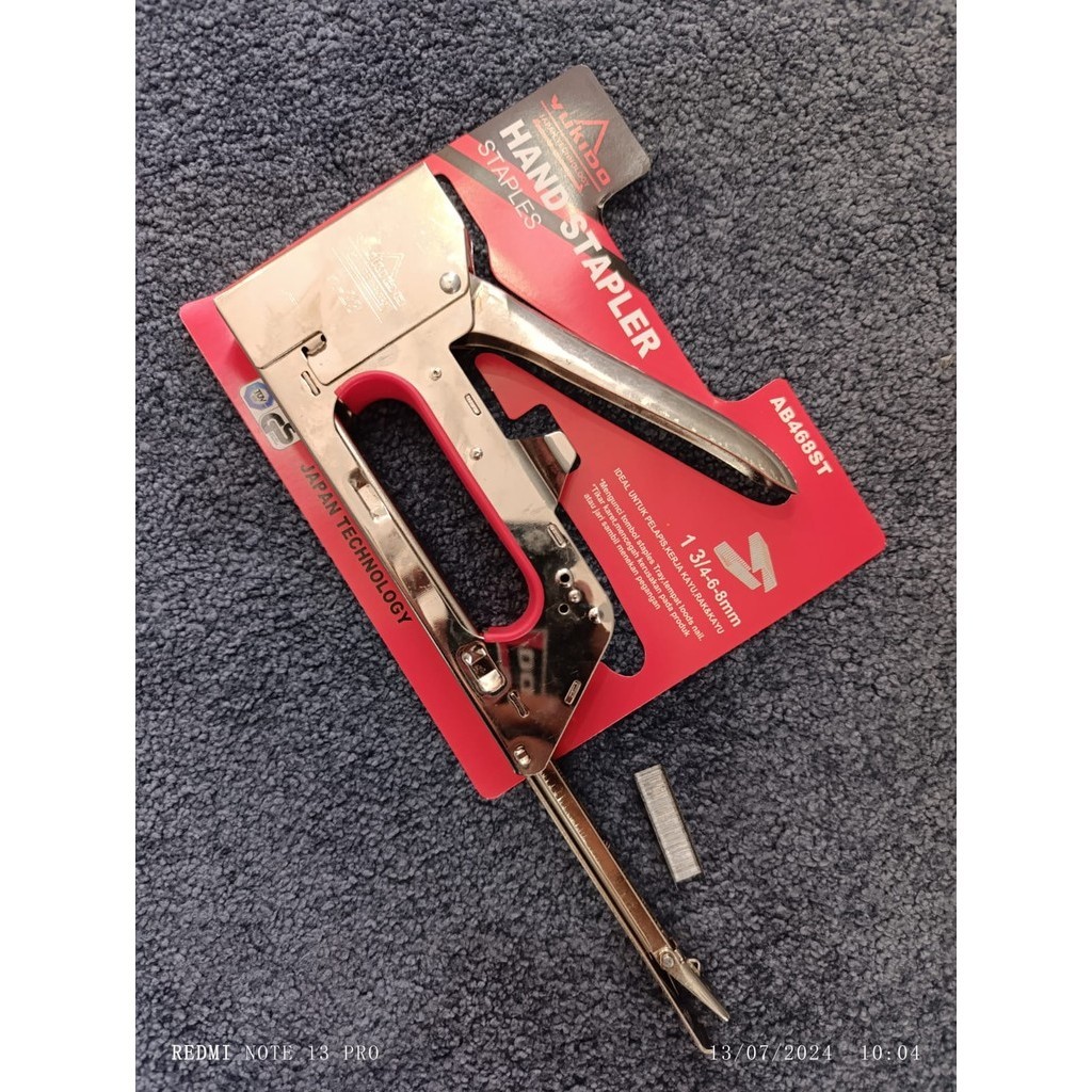 

Obral Murah!! YUKIDO Staples Body Besi Rapide R23 Gun Tacker Body Besi Rapid/Rapide R23