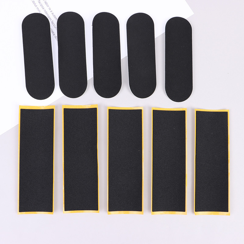 

5Pcs Black Fingerboard Deck Uncut Tape Stickers Black Foam Grip Tape Stickers Novelty Children Christmas Gift