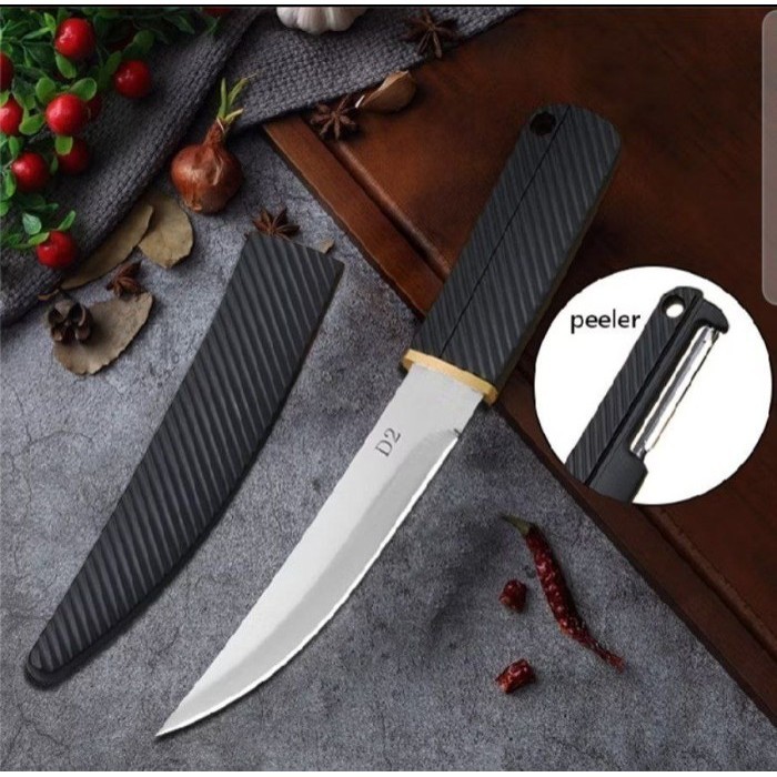 

Pisau Jepang 2in1 / pisau saku Bahan baja tahan karat BEST SELLER | EG