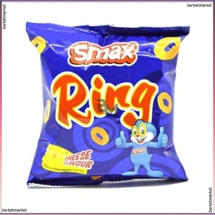 

CHEESE SNACK SMAX RING CHEESE FLAVOUR 40G CAMILAN KEJU