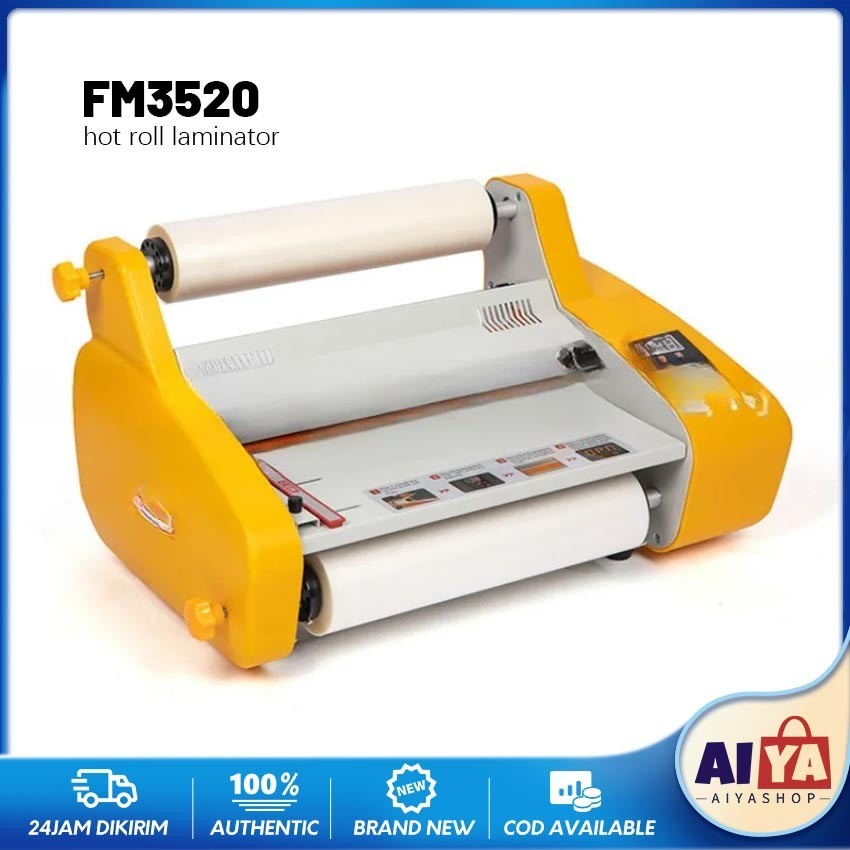 Mesin Laminasi Roll/Mesin Laminating Roll A3 / Laminating Machine Single Dua Sisi Ukuran A3 FM 3520 