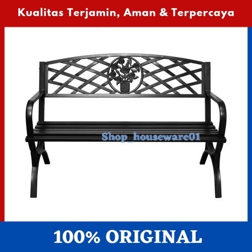 Soleil Chipendale Kursi Taman - Hitam