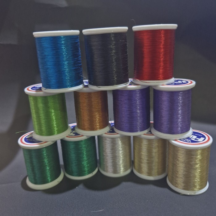 

Benang Custom Wrapping Fuji Metalic 100m Pilih Warna