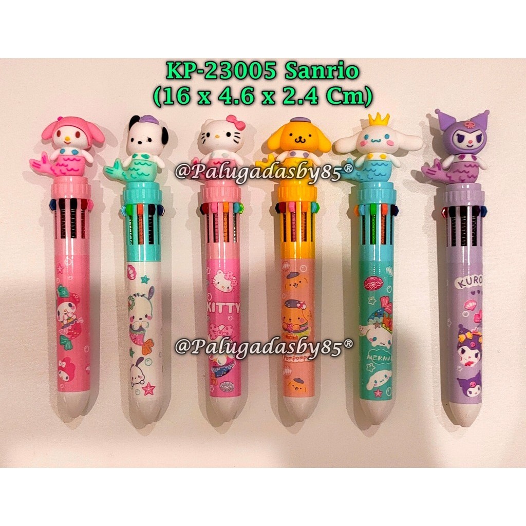 

(1 Biji) Bolpen 10 Warna Sanrio KP-23005 / Ball Pen Sanrio 10 Warna / Bolpen Sanrio GXIMP KP-23005