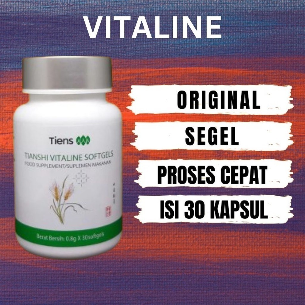 ORI TIANSHI TIENS Pemutih Seluruh Tubuh Ampuh Terbaik / Vitaline Softgel Original Tiens / Pemutih Wa