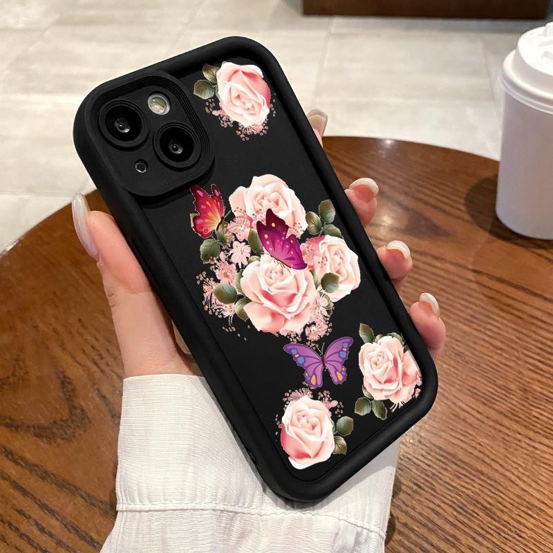 Casing Hp For Vivo Z1Pro Z1 Z1i Z1 Lite Z1x Z3x Z5i Pro Camera Soft Bumper Flower Flower Case Cover