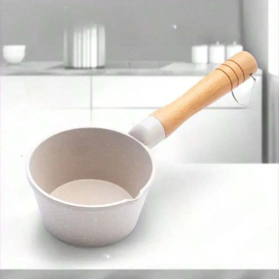 1pc Soup Pot Hot Oil Frying Pan, Mini Iron Frying Pan, Egg Frying Pan, Cast Iron Frying Pan, Oil Pou