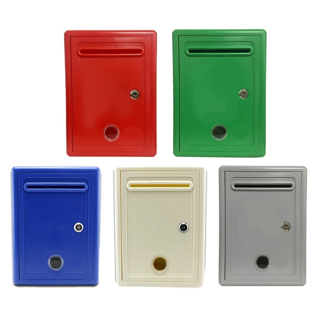 

Suggestion Box for Home Office Classroom Bill Box with Slot and Lock Donation