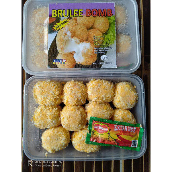 

Brulee Bomb / bola keju / Cheese bomb isi 10