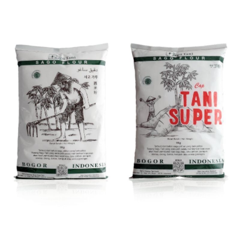 

Tepung Sagu Tani Asli & Tani Super 500gr