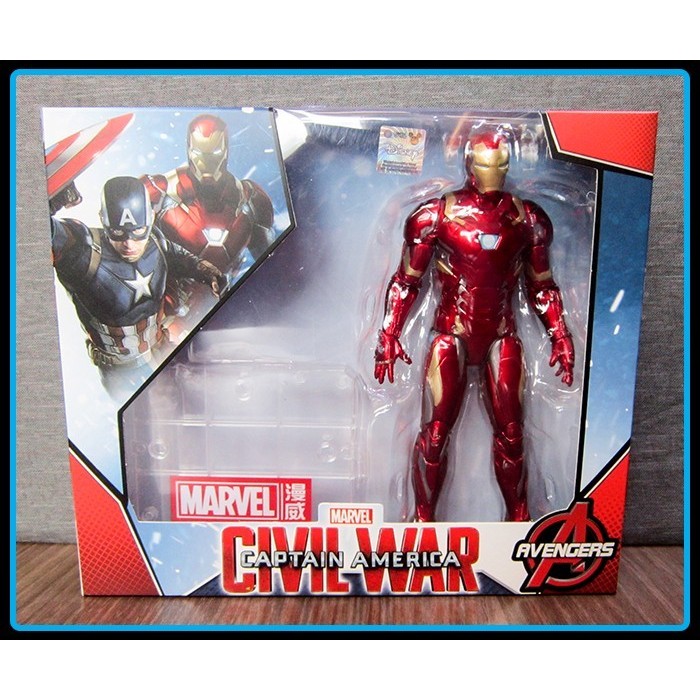Vincent ZD Toys Original Avengers Civil War Ironman Mark 46 1901-02 - Reguler