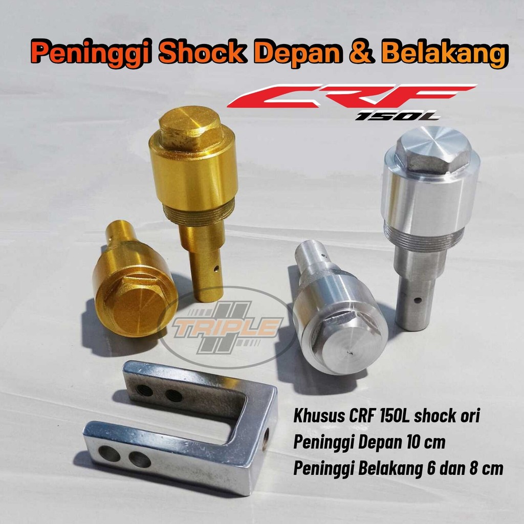Peninggi Shock sok Depan Belakang CRF 150 150L crf150