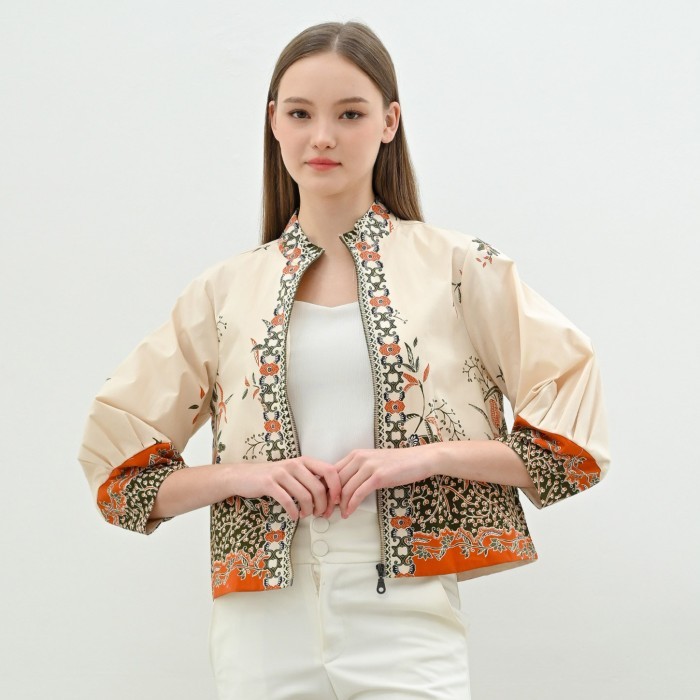 Jaket Bomber / Outer Luaran Batik Wanita / 135 UAS