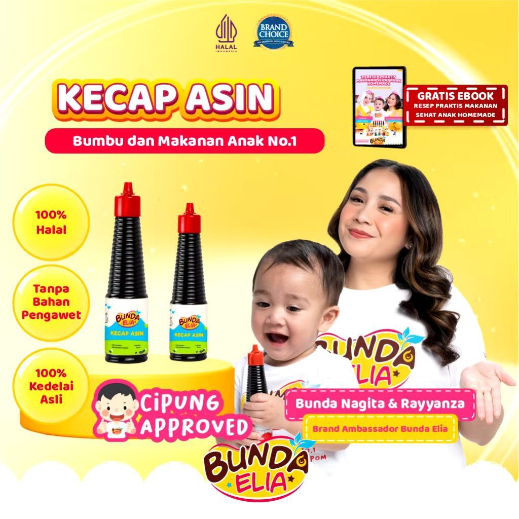

BUMBU BUNDA EELIA Kecap Asin 140ml