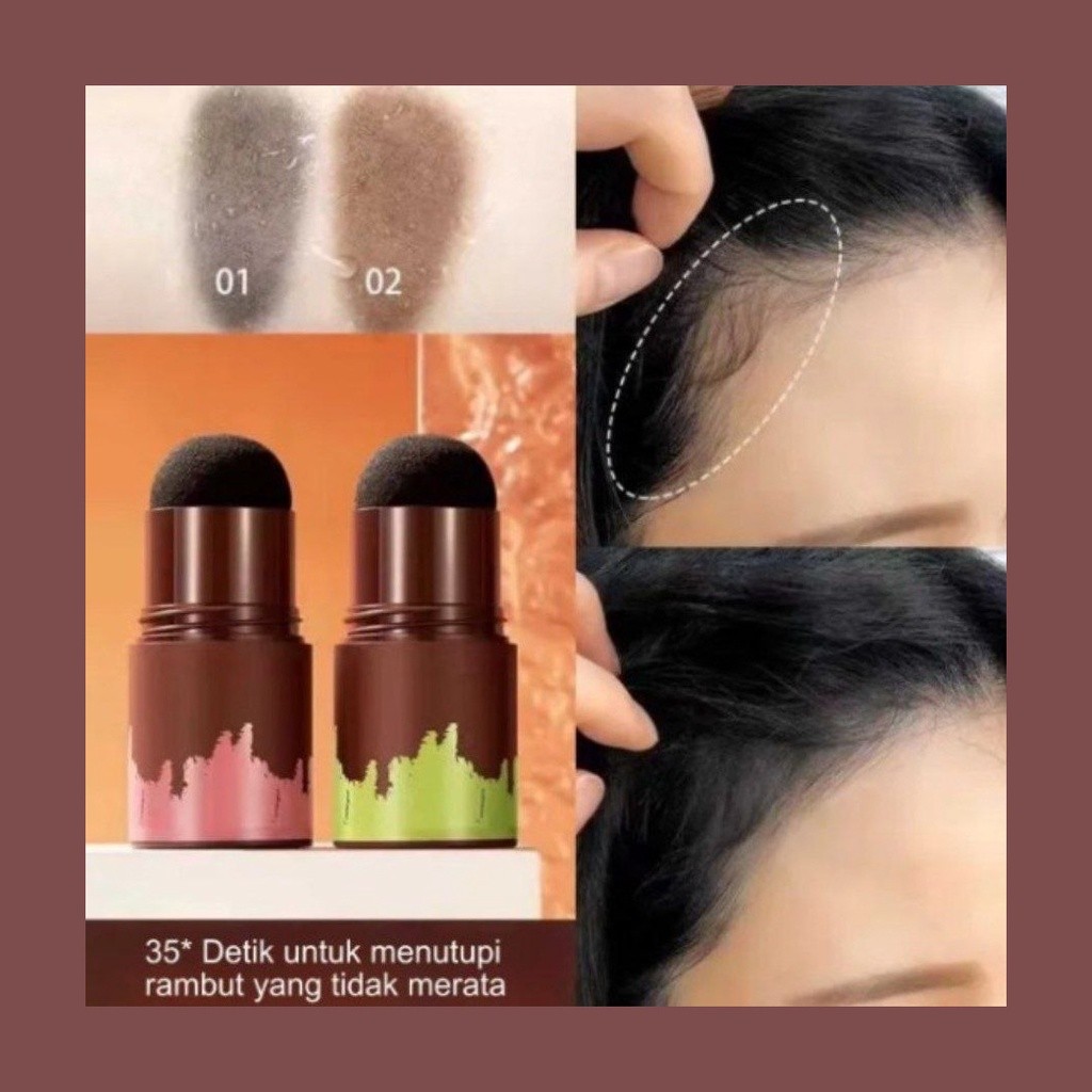 Kiss Beauty Penghitam area rambut yg botak Bubuk Alis Hair Powder Eyebrow Powder