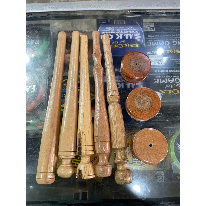 Set Pancing Gagang Yoyo Kayu