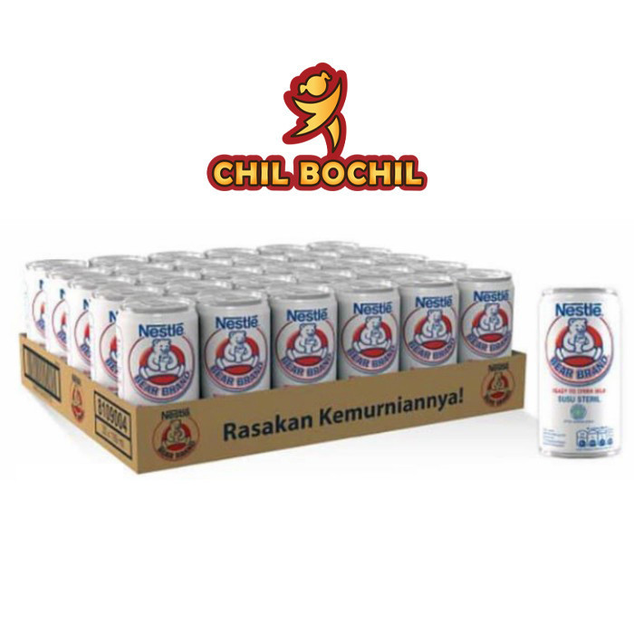 

BEAR BRAND - SUSU BERUANG 189ML 1 PAX ISI 30 - CHIL BOCHIL