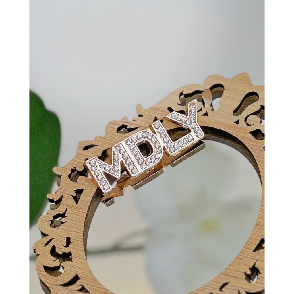MDLY Terbaru Aksesoris fashion MDLY Signature Brooch Pin MDLY Bross Premium